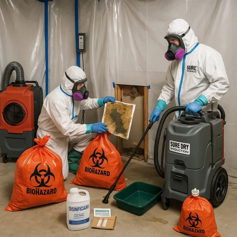 Contaminated Water Handling Protocols process in Leavenworth County, KS