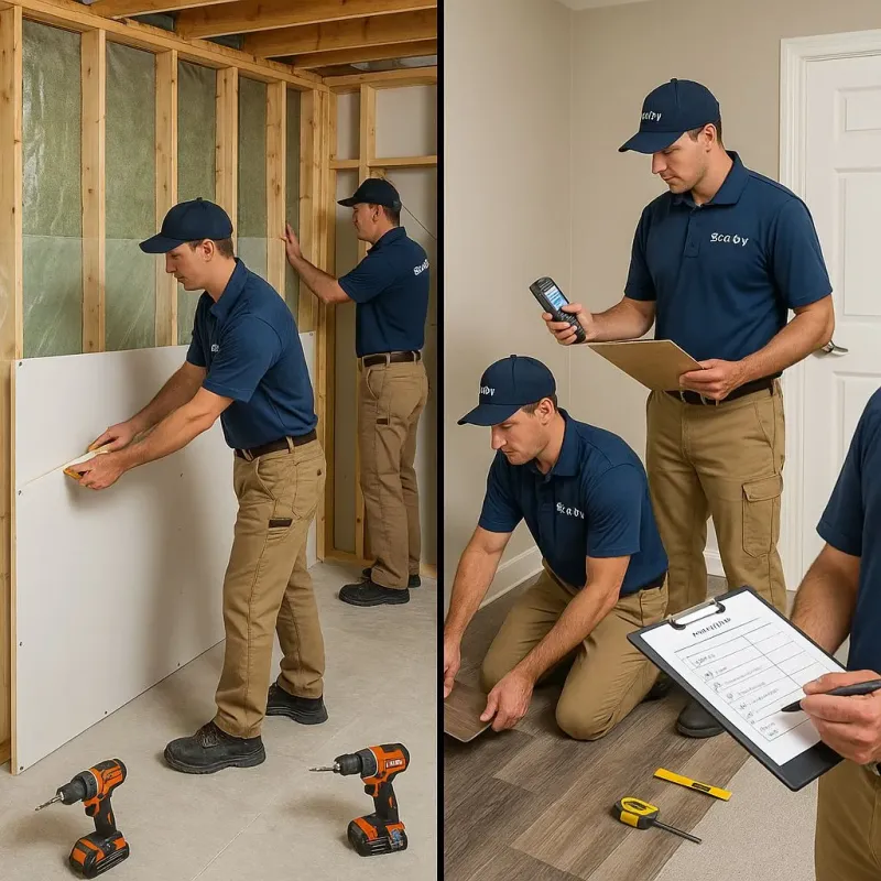 Repairs and Reconstruction process in Leavenworth County, KS